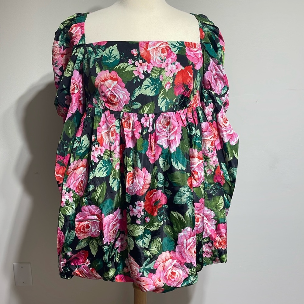 Buddy Love Bubble Floral Dress - Long Sleeved - NWT - Size L